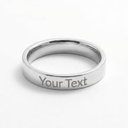 Engraved Women's Ring for Daughter
