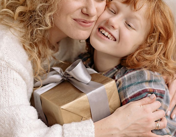 Son gift moment